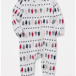 Old Navy Footed Thermal One-Piece for Baby 6-9M